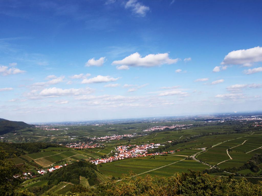 Blick vom Slevogtfelsen